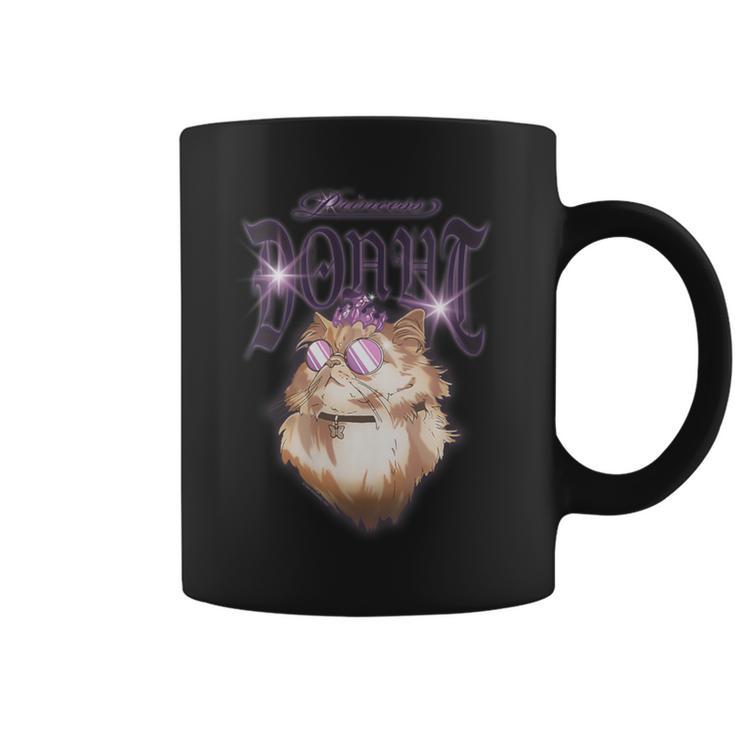 Women's Dungeon Crawler Carl Airbrushed Princess Donut Series Book Graphic Print Coffee Mug