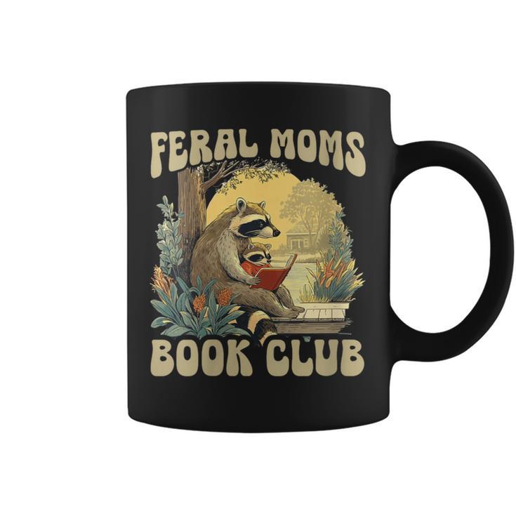 Women's Feral Moms Book Club Graphic Print Coffee Mug
