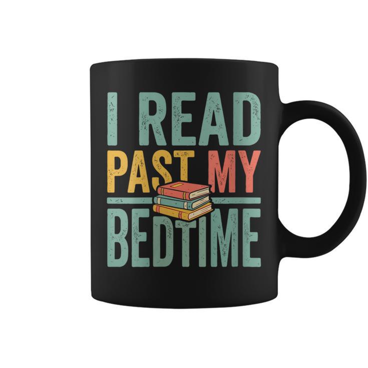 Women's I Read Past My Bedtime Book Lover Graphic Print Coffee Mug Women's I Read Past My Bedtime Book Lover Graphic Print Coffee Mug