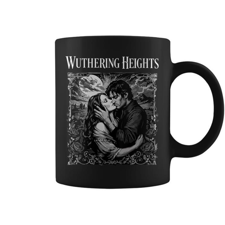 Women's Wuthering Heights Gothic Book Lover Classic Literature Graphic Print Coffee Mug
