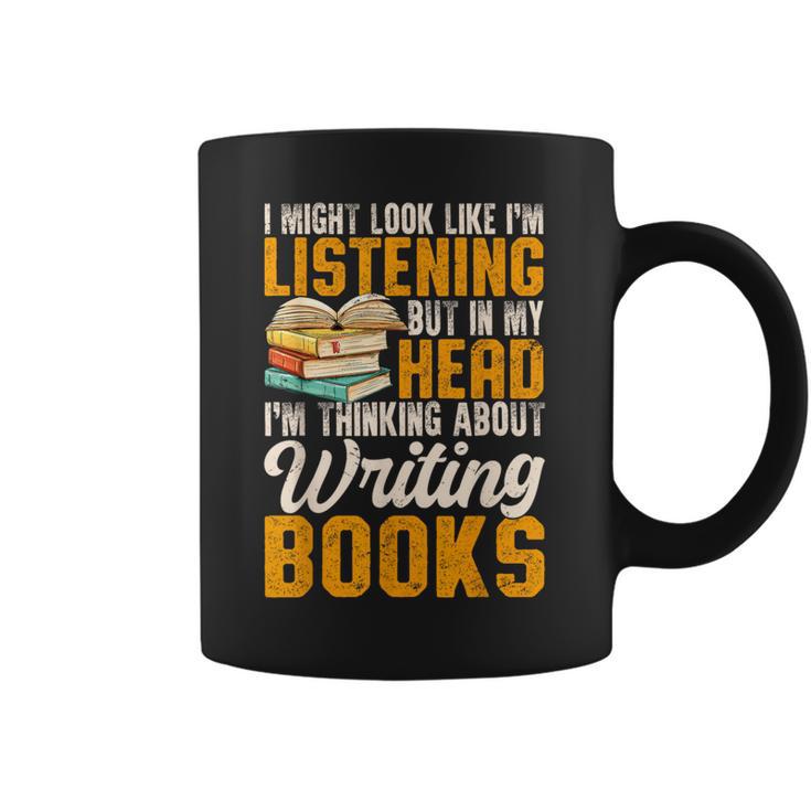 Writer Book Published Author Writers Men Women Graphic Print Coffee Mug