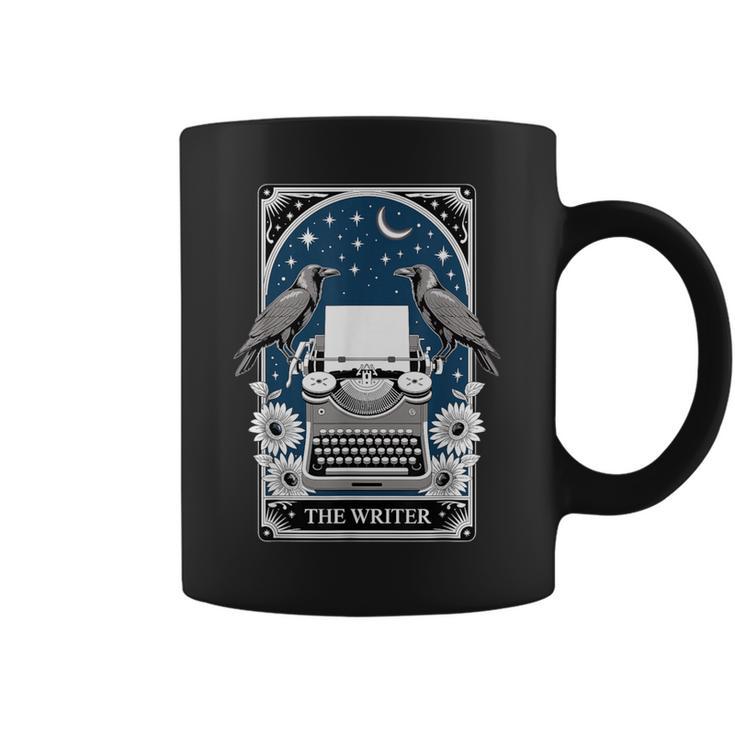 The Writer Typewriter Crow Writing Journalist Book Writer Graphic Print Coffee Mug The Writer Typewriter Crow Writing Journalist Book Writer Graphic Print Coffee Mug