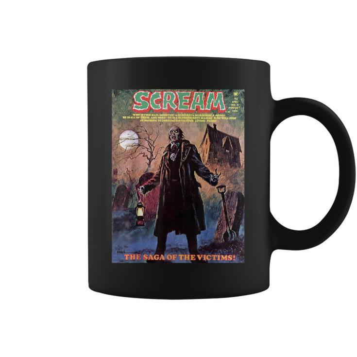 Zombie Halloween Horror Vintage Comic Book Retro Scary Graphic Print Coffee Mug