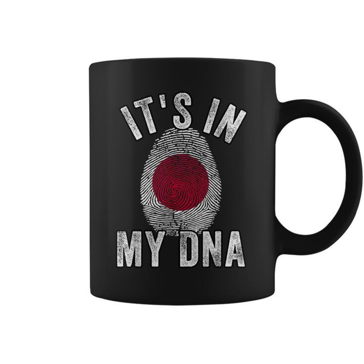 おかしな It's In My Dna 日本国旗 指紋 コーヒーマグ