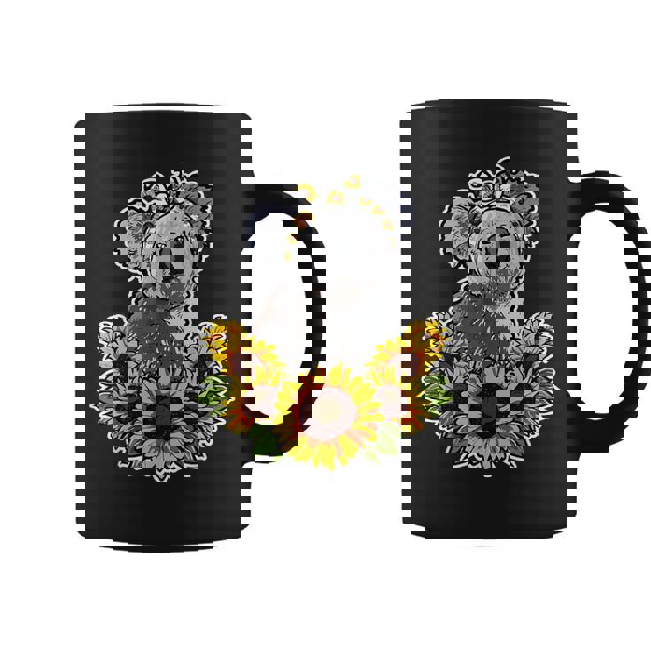 かわいいコアラベア ポイズンひまわりデココアラ コーヒーマグ
