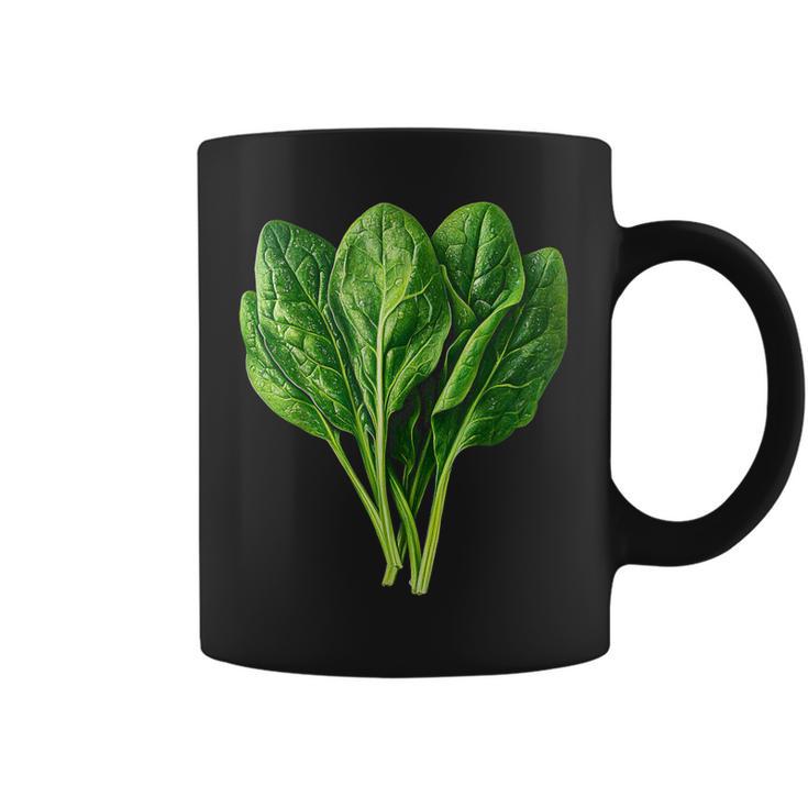 ほうれん草 野菜モチーフ 庭 ほうれん草 コーヒーマグ