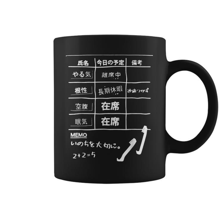 やる気あるのか？やる気がないときに着るやつ コーヒーマグ