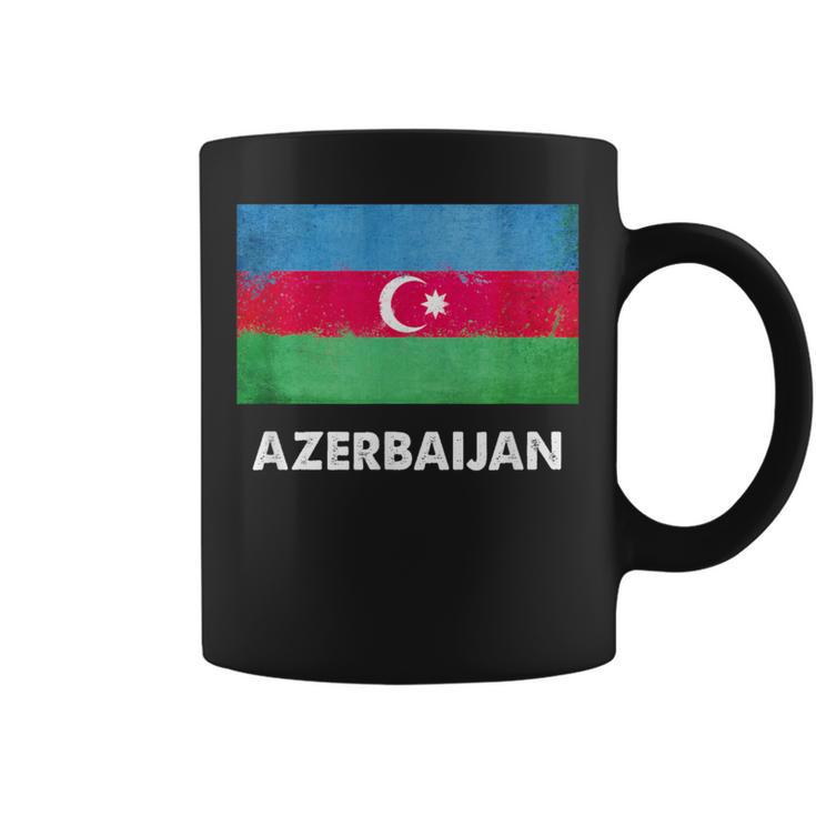 アゼルバイジャン国旗tシャツ コーヒーマグ