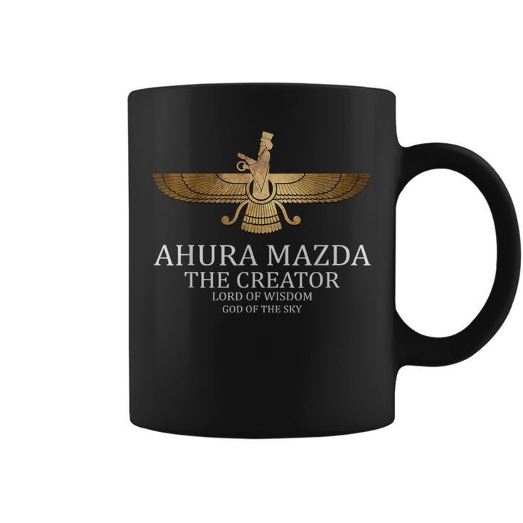 アフラ・マズダー 古代ペルシャの神 ゾロアスター教のシンボル コーヒーマグ