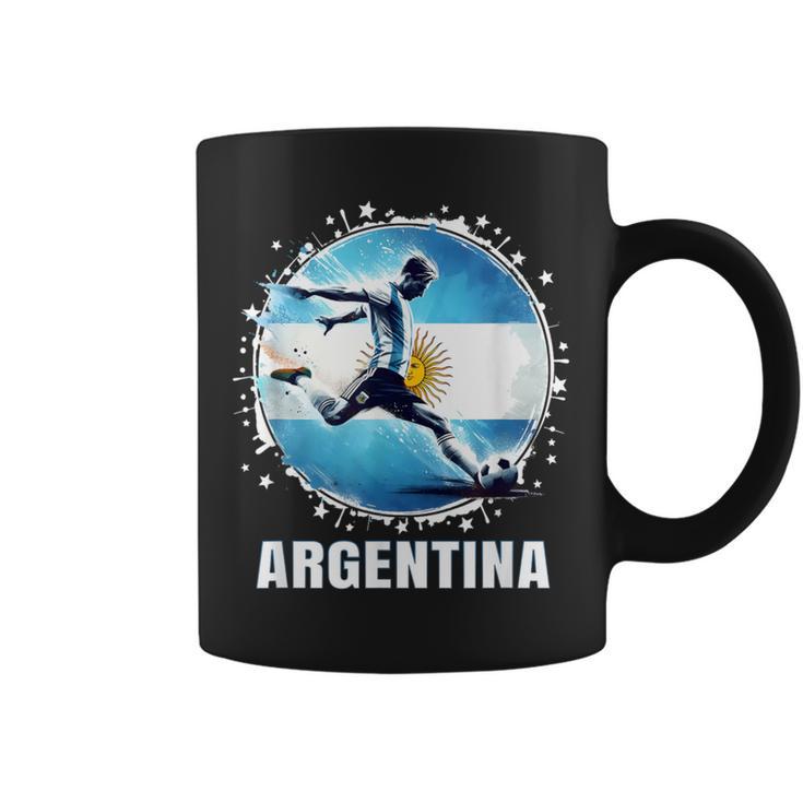 アルゼンチン選手のためのアルゼンチン T シャツ レトロ ボーイズ アルゼンチン コーヒーマグ