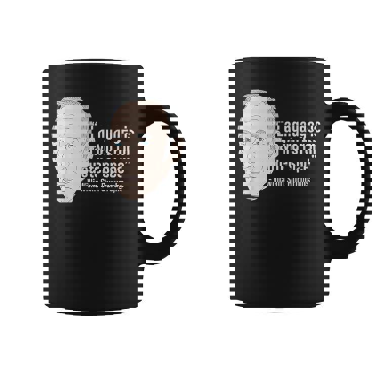 ウィリアム・バロウズ ビート詩人の名言 ビートジェネレーション コーヒーマグ