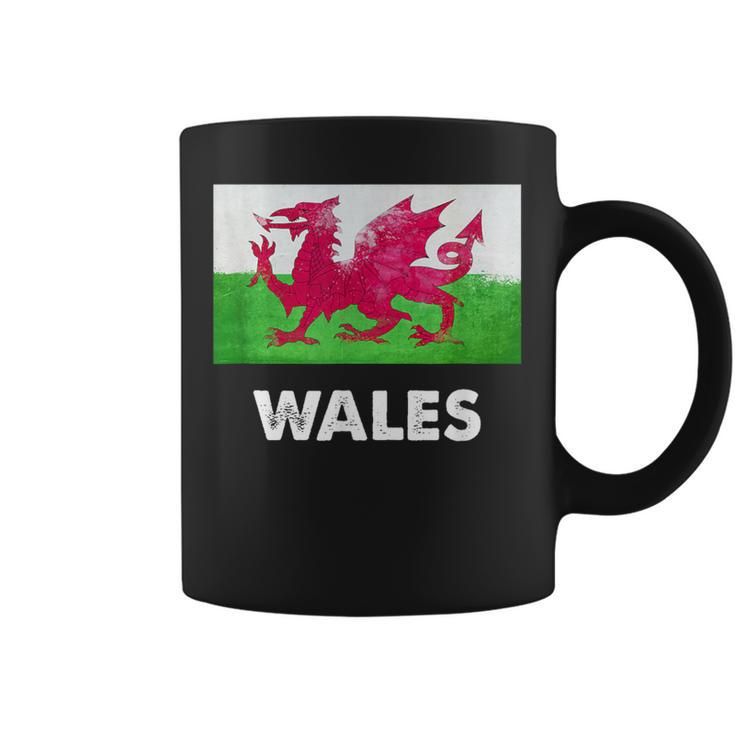 ウェールズ国旗tシャツ コーヒーマグ