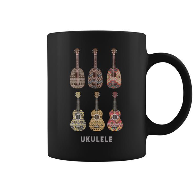 ウクレレラバーシャツ ウクレレ奏者 楽器 ギフト レトロ コーヒーマグ