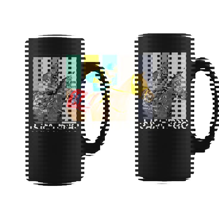 ウシュバテソロ 馬 競馬ファン デルマール サンタアニタ コーヒーマグ