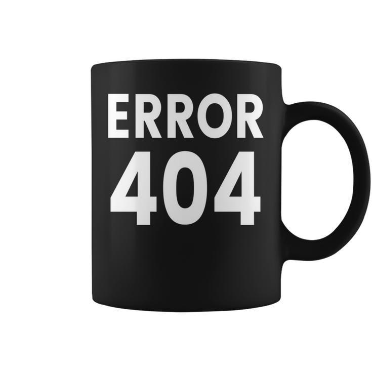 エラー404 長袖tシャツ コーヒーマグ