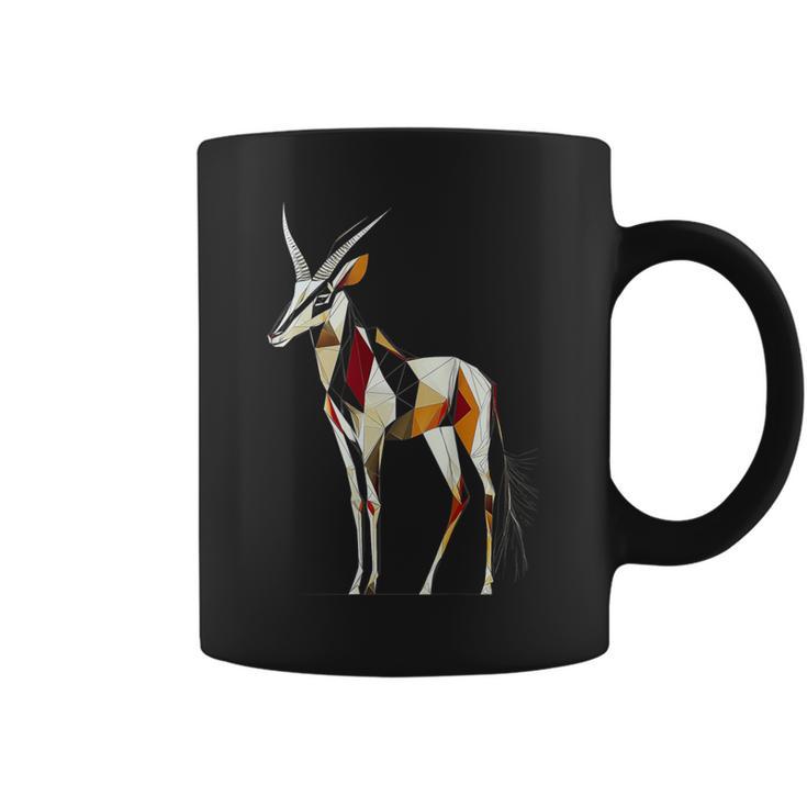 オリックス 動物 モチーフ イラスト オリックス コーヒーマグ
