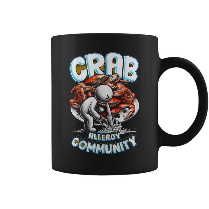 カニアレルギー Crab Allergy Community コーヒーマグ
