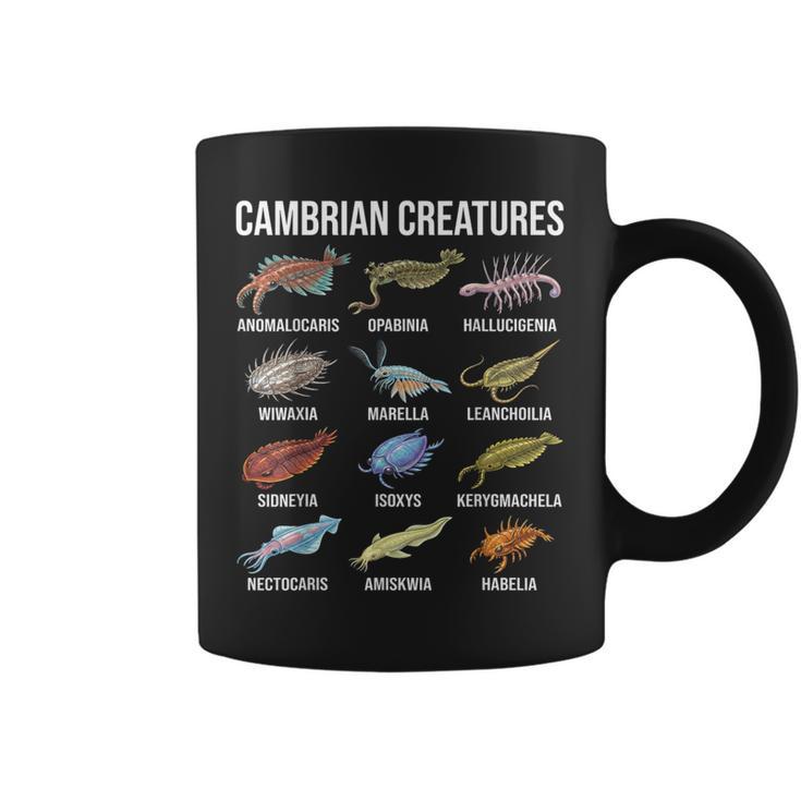 カンブリア紀の生き物 古生物学 化石 海洋生物 コーヒーマグ