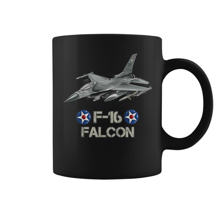 キッズ アメリカ空軍の航空機戦闘機f16ファルコン コーヒーマグ