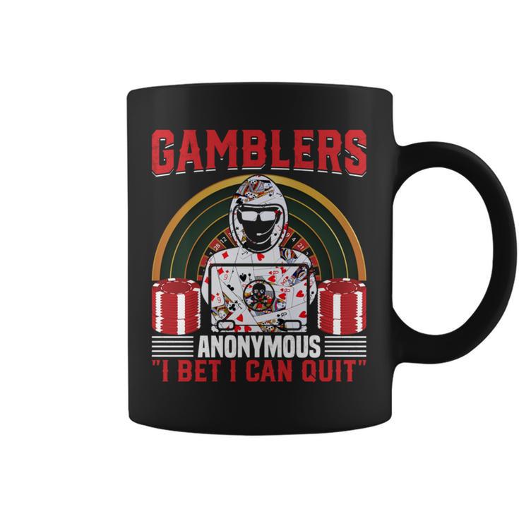 ギャンブラーズアノニマス、きっとやめられる 長袖tシャツ コーヒーマグ