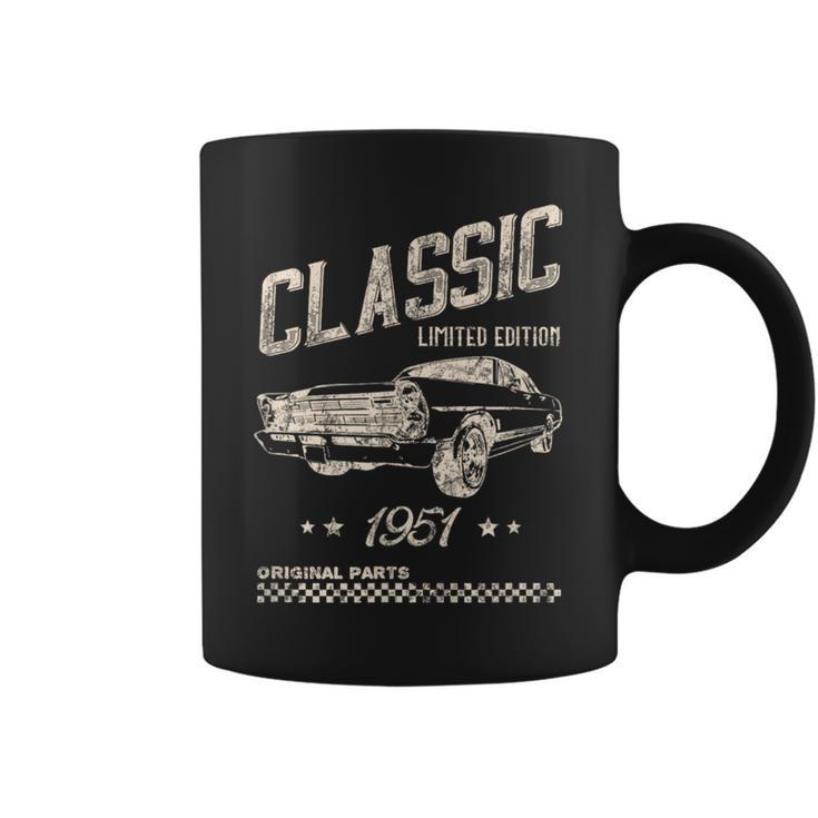 クラシック 1951 限定版 ヴィンテージ レトロ 車 誕生日 コーヒーマグ
