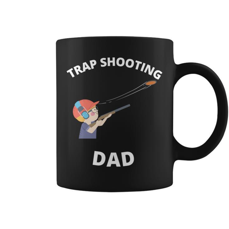 クレイトラップ 射撃 お父さん アウトドア スポーツ メンズ 長袖tシャツ コーヒーマグ