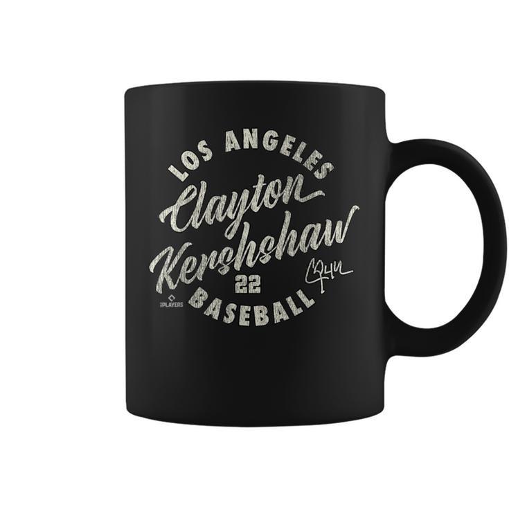クレイトン・カーショウ ロサンゼルス ベースボールロック Mlbpa コーヒーマグ
