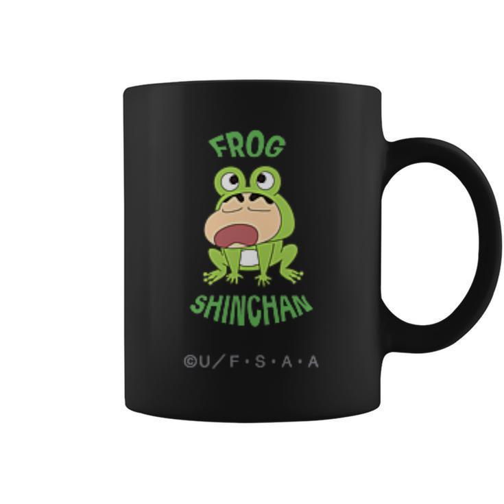 クレヨンしんちゃん カエルしんちゃん ワンポイント コーヒーマグ