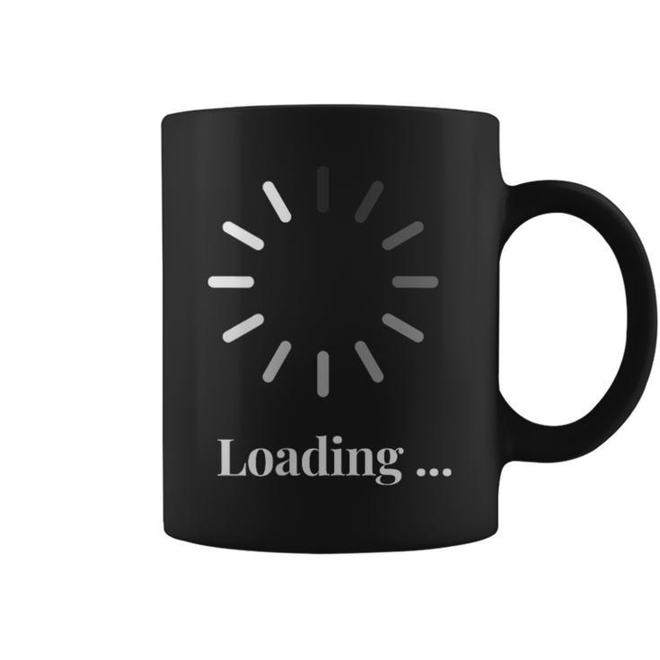 クール Loading 面白い 考え中 カッコイイ かっこいい Cool おもしろtシャツ コーヒーマグ