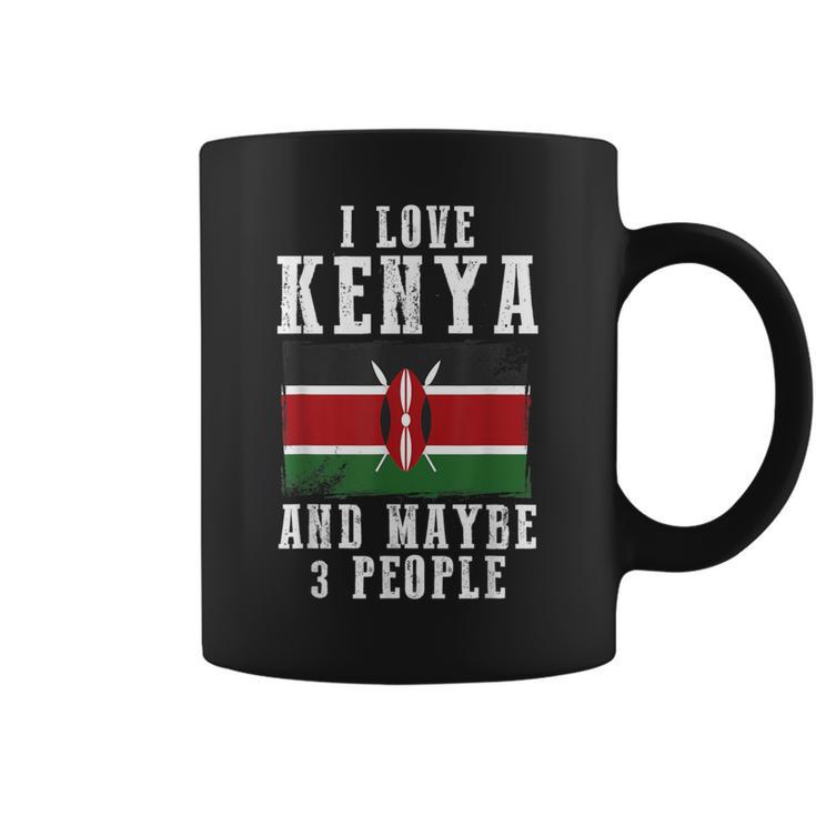 ケニアアフリカ国旗 I Love Kenya コーヒーマグ