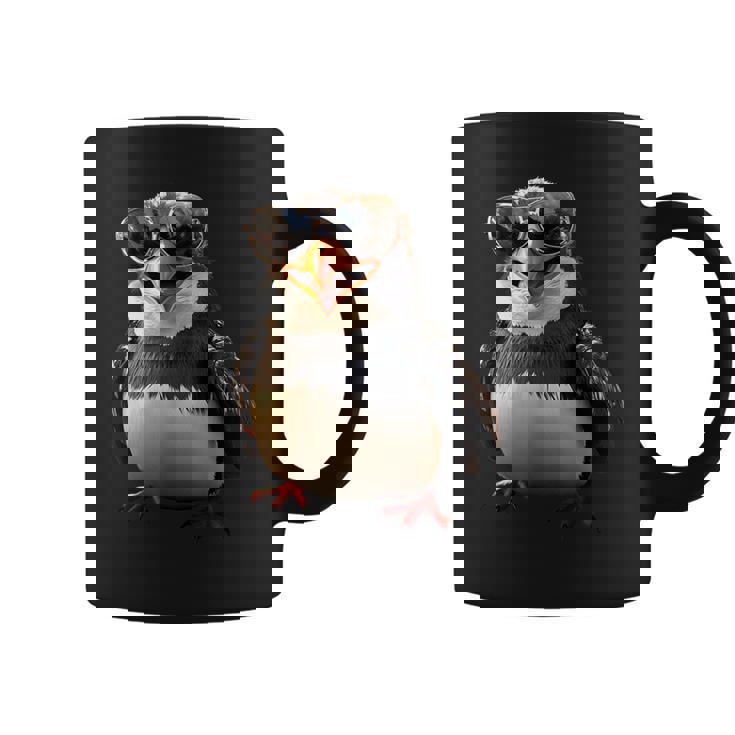 サングラスをかけたペンギン アニマル・フレンド ラブ・キュート・ペンギン コーヒーマグ