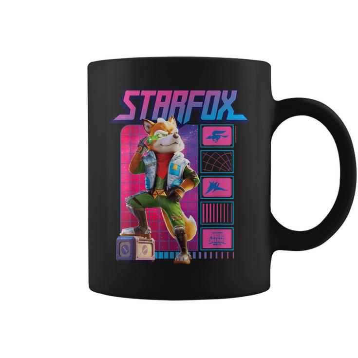 ザ・スーパーマリオギャラクシー・ムービー Fox Mccloud Retro Hero コーヒーマグ