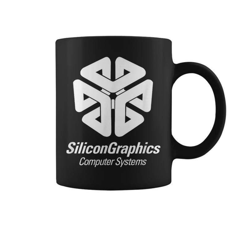 シリコングラフィックス コンピューターシステム レトロ スーパーコンピューター コーヒーマグ