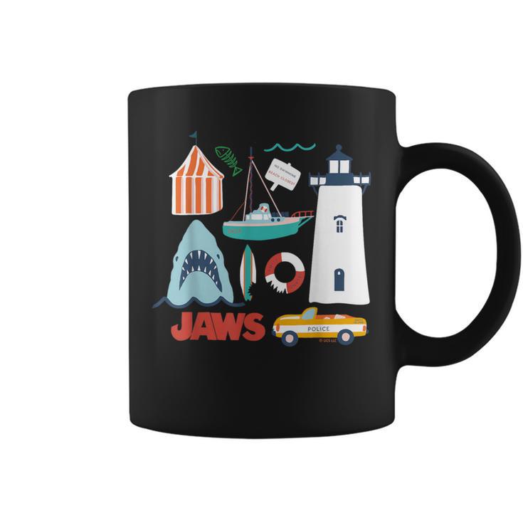 ジョーズシャークライトハウスオルカボートポリス コーヒーマグ