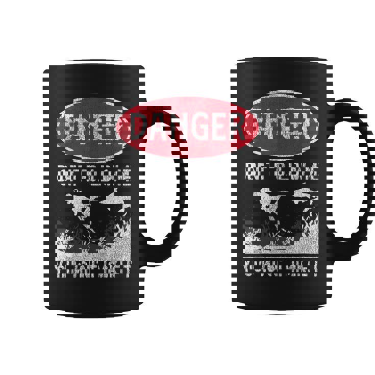 スキューバダイビング ダイバー Danger Don't Follow Me You Won't Make It コーヒーマグ