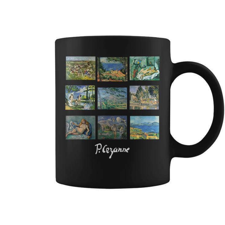 セザンヌの有名な芸術絵画 Cezanne コーヒーマグ