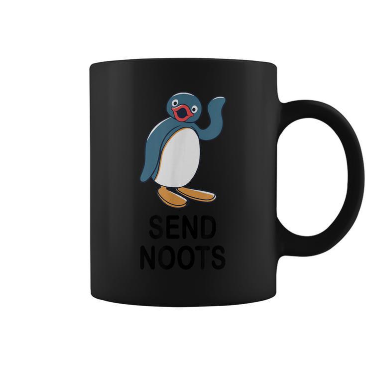 センドブーツペンギンファニーアパレル コーヒーマグ