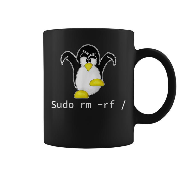 タックスlinuxペンギン須藤rm Rfコンピュータフリークハッカー コーヒーマグ