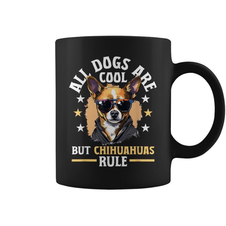 チワワ 犬種 ペット 全犬はかっこいいけどチワワのルール コーヒーマグ