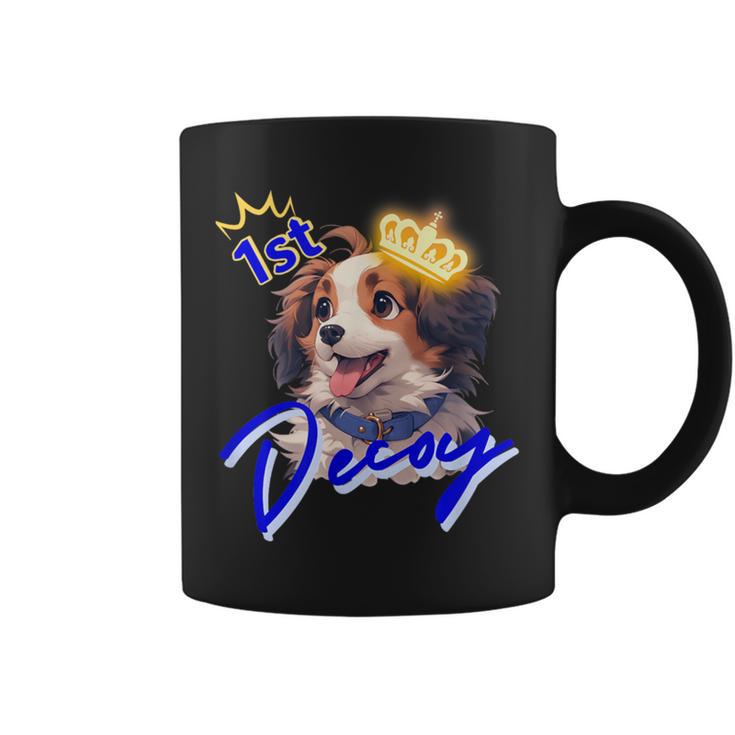 デコピン1歳おめでとう コーヒーマグ