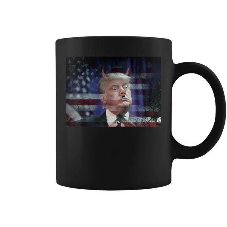 ドナルド・トランプ ブタ 動物 面白い コーヒーマグ