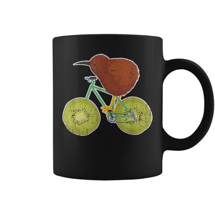 ニュージーランド自転車 キウイフルーツ愛好家向け コーヒーマグ
