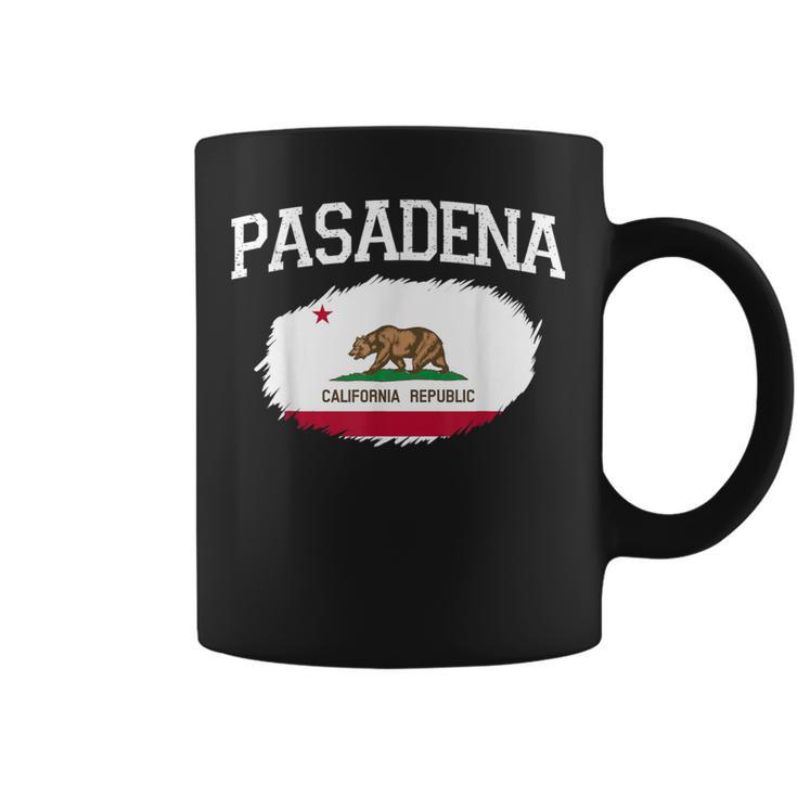 パサデナ カリフォルニア州旗 ビンテージ Usa スポーツ メンズ レディース コーヒーマグ