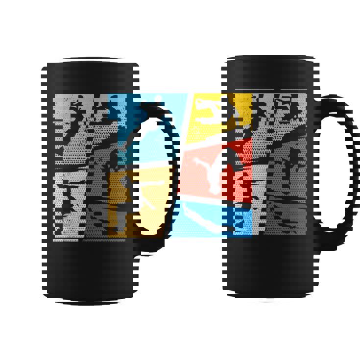 パルクール ヴィンテージ フリーランニングパルクール ランナー パルクール コーヒーマグ