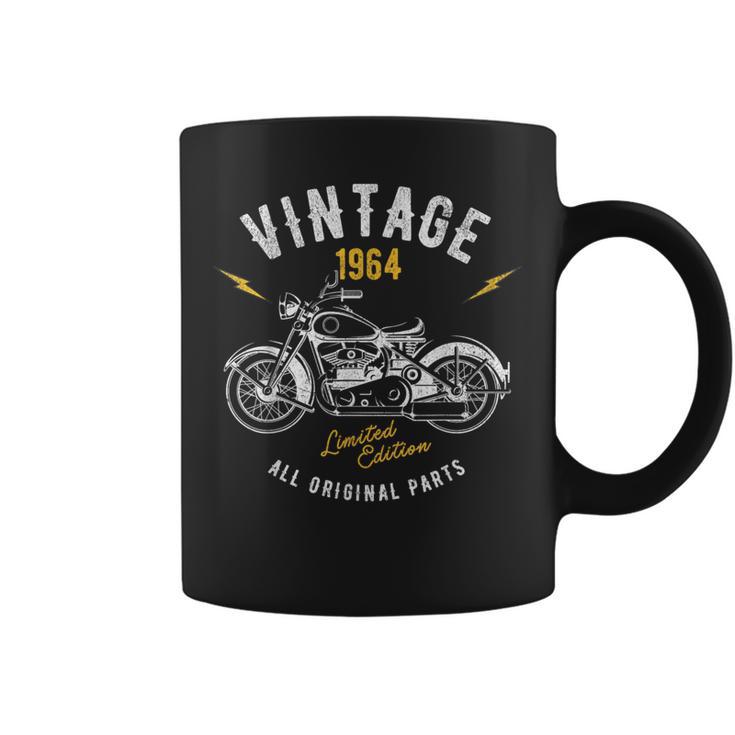ビンテージ 1964 モーターサイクル バイカー 60歳の誕生日 コーヒーマグ
