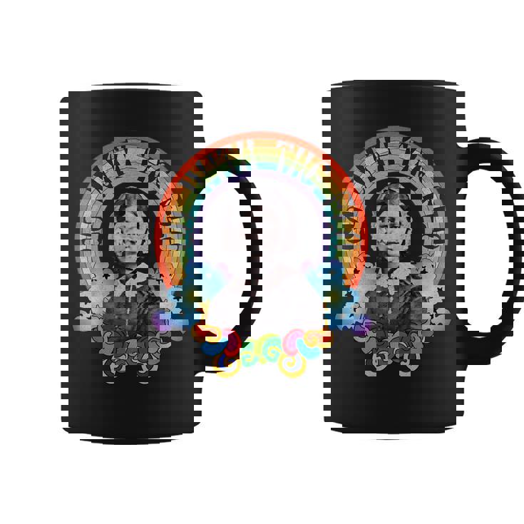 フローレンス・ナイチンゲール Groovy Nurse Go With Flo レトロレインボー コーヒーマグ