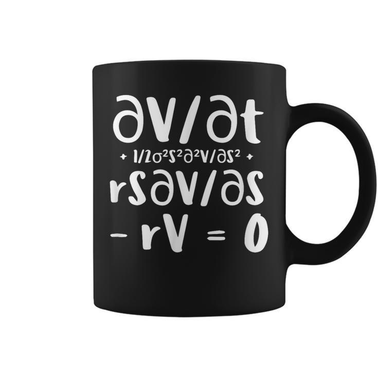 ブラックショールズ方程式 コーヒーマグ