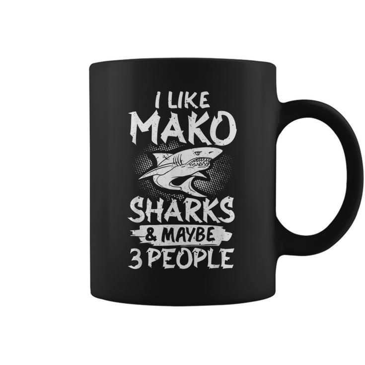 マコ サメの歯 おもしろい 海 コーヒーマグ