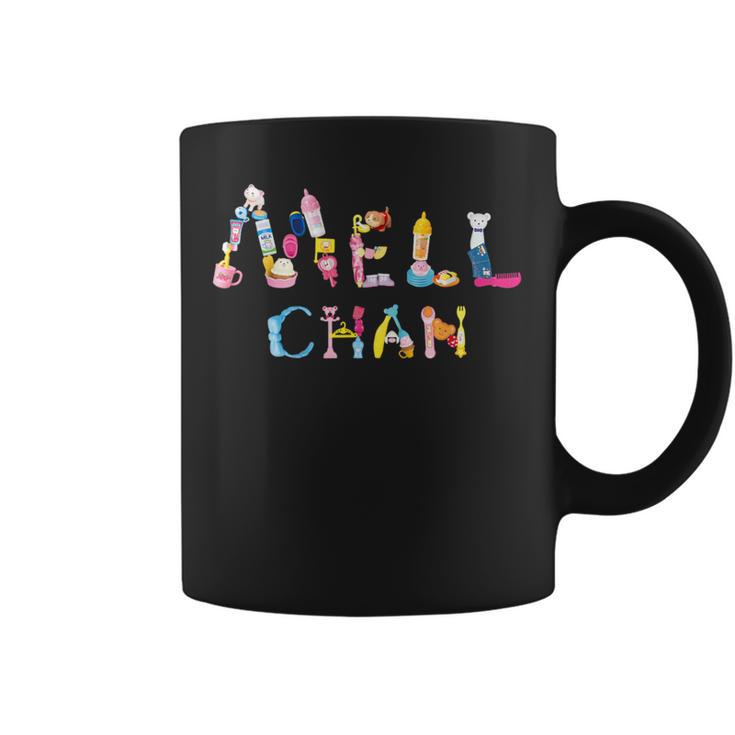 メルちゃん モチーフグラフィック 〜Mellchan ＆ ハート〜 コーヒーマグ