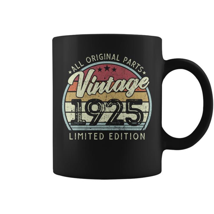 ヴィンテージ 1925 限定版 101歳の誕生日 長袖tシャツ コーヒーマグ